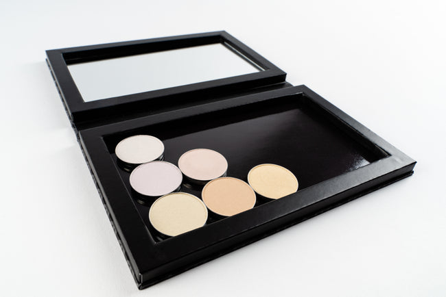 Empty Magnetic Palette Box For Eyeshadow Powder Highlighter