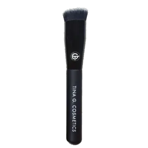 Vegan Foundation Brush. Mineral Makeup brush. Powder Foundation brush. Liquid Foundation Brush. Dense bristles. Apply, buff, blend with this luxury makeup brush.